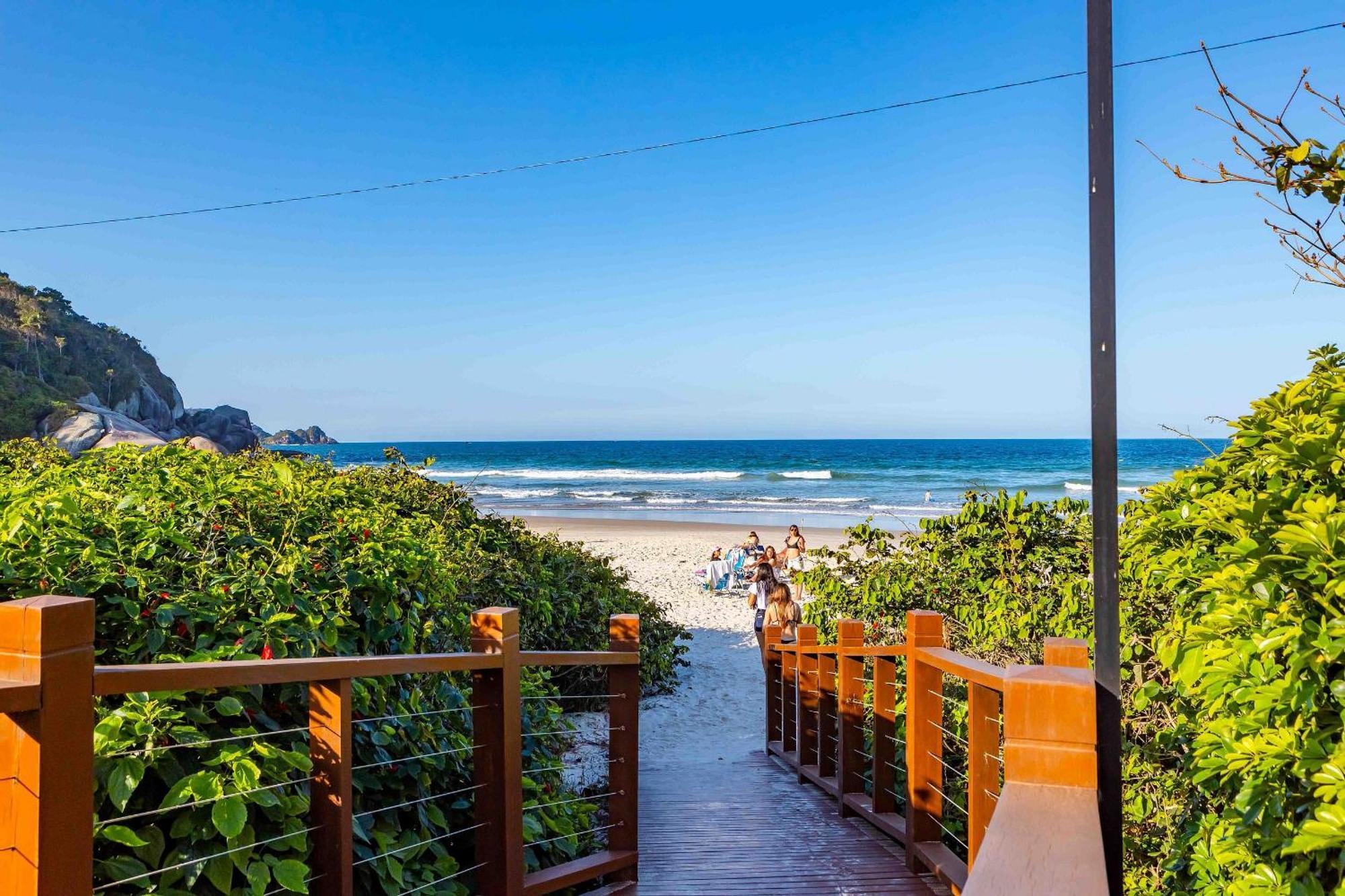 Varandas Do Atlantico - Confortavel Apto Em Condominio Pe Na Areia Bombinhas Exteriér fotografie